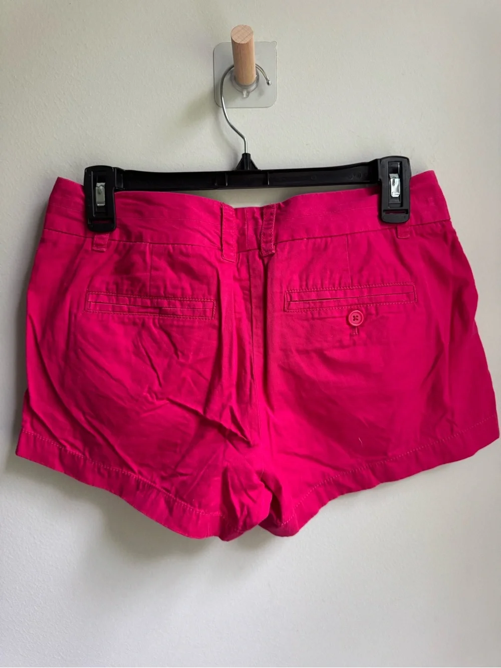 J. Crew Hot Pink Cotton Chino Hot Shorts